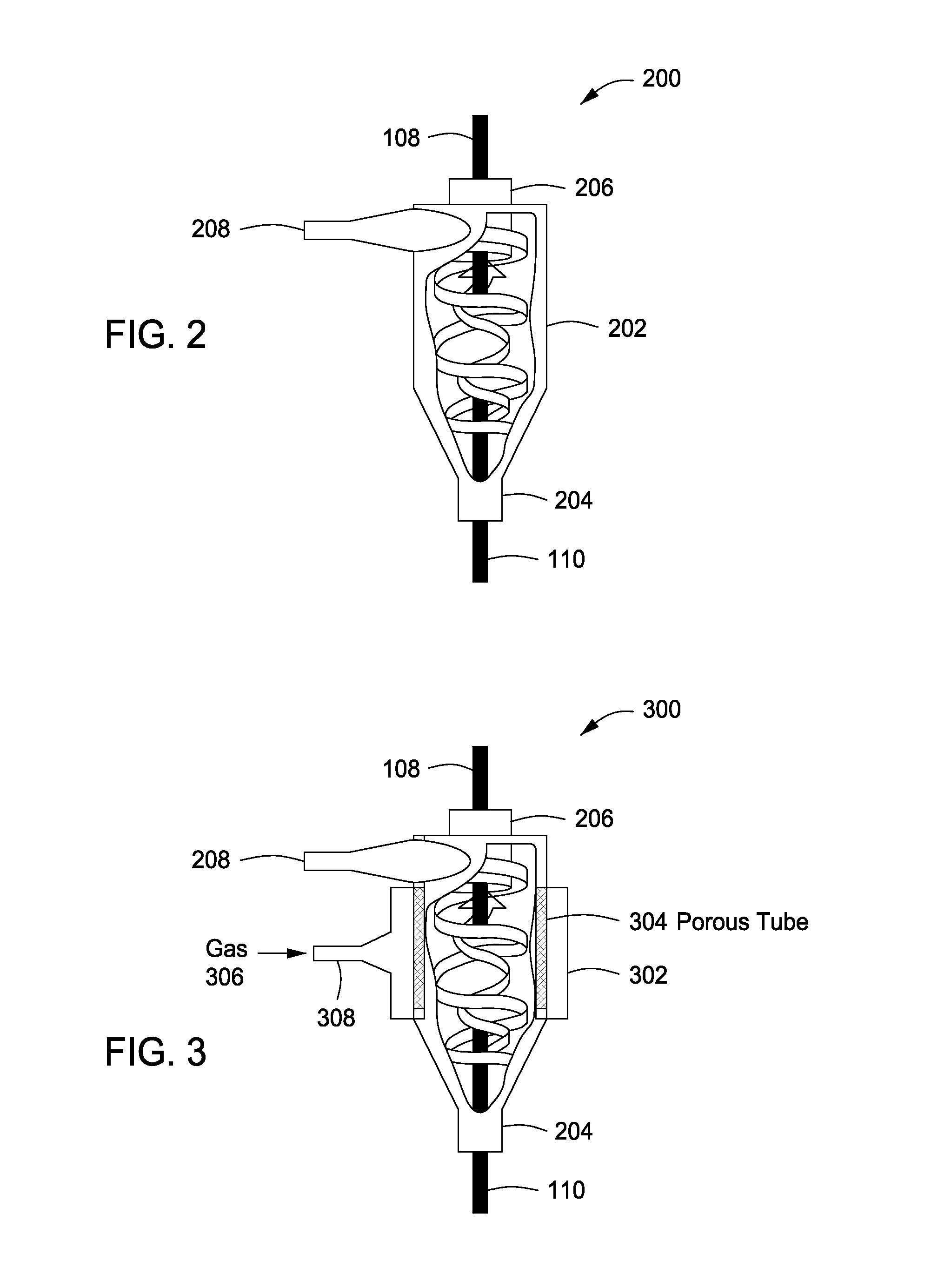 Apparatus for treating liquids with wave energy from an electrical arc