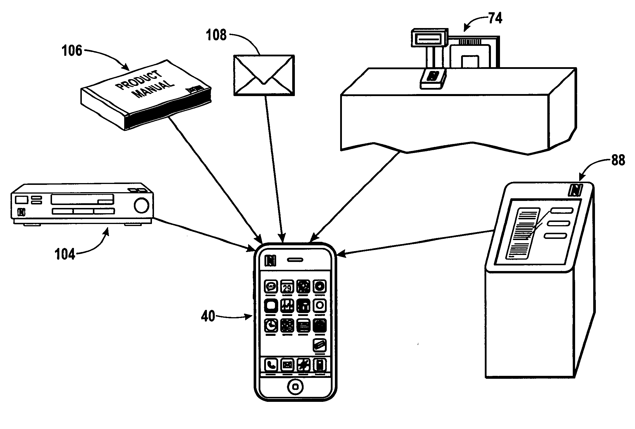 System and method for providing content associated with a product or service