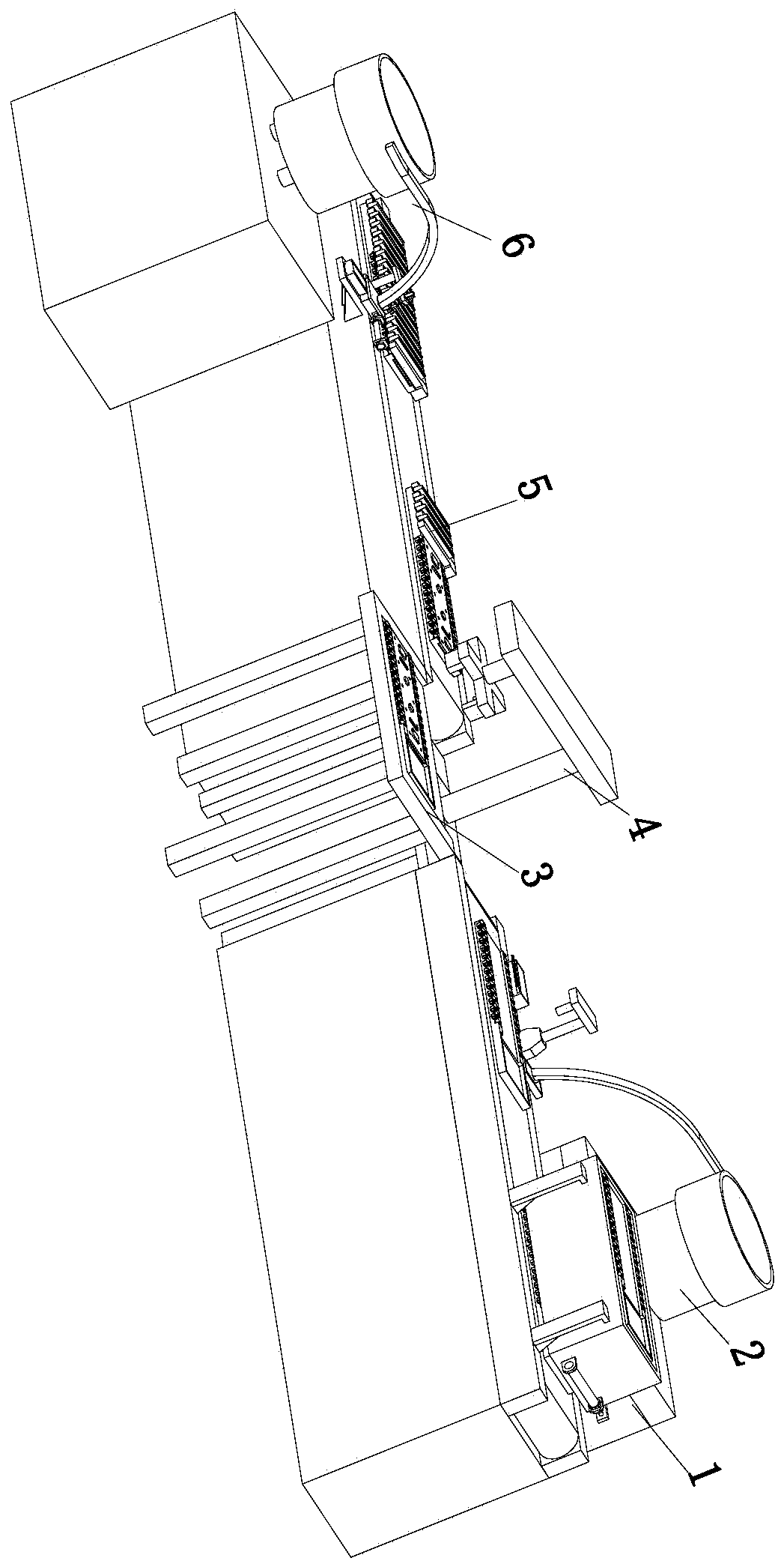 Electronic organ sound control spring automatic feeding assembly mechanism and assembly process