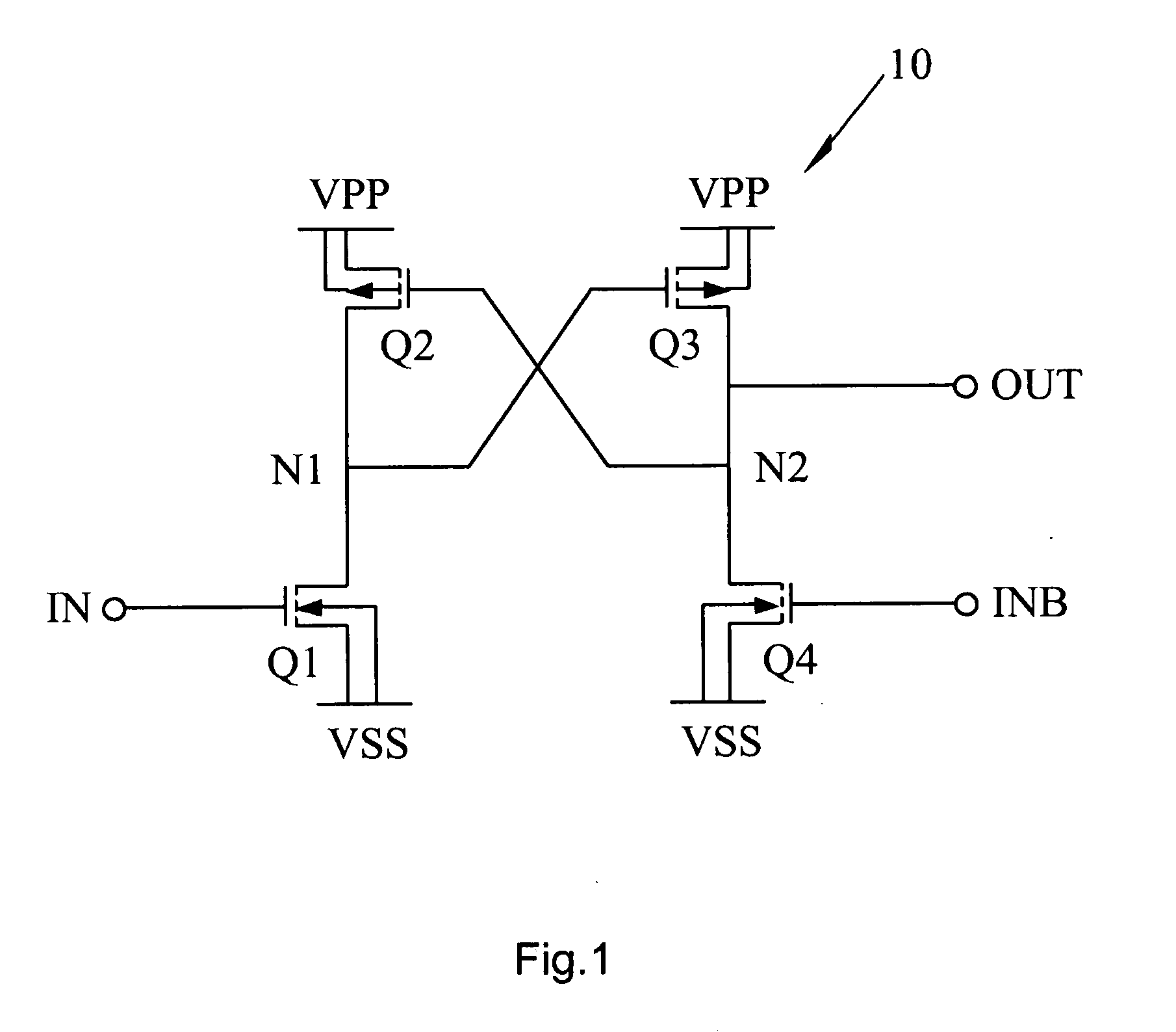 Level shifter circuit