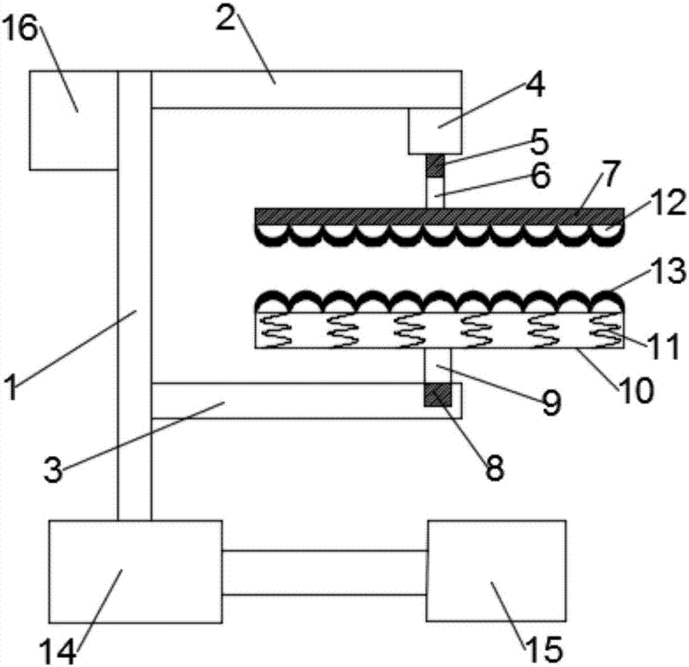 Clamping mechanism for automatic glass edger