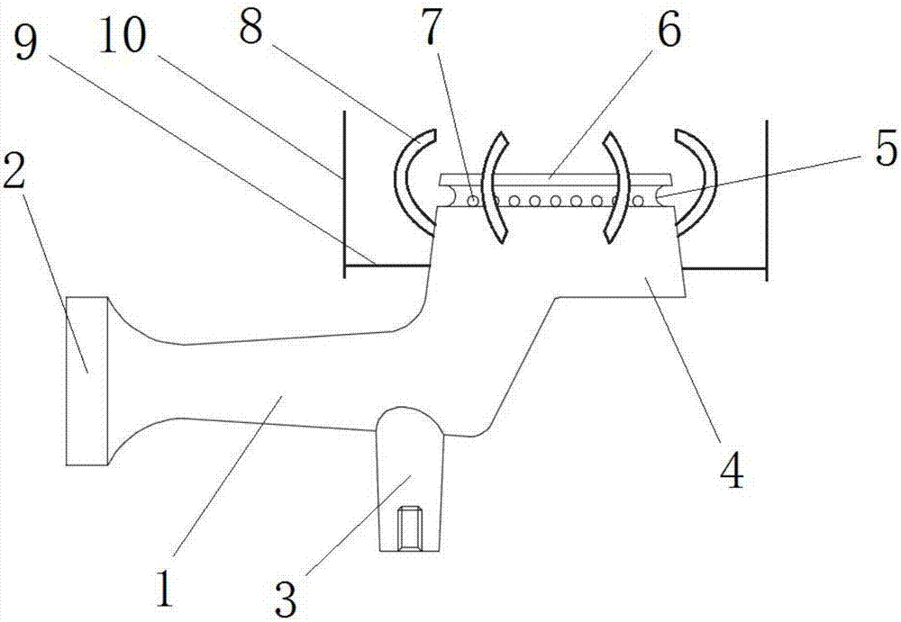 Stove head used for soup rice cooking