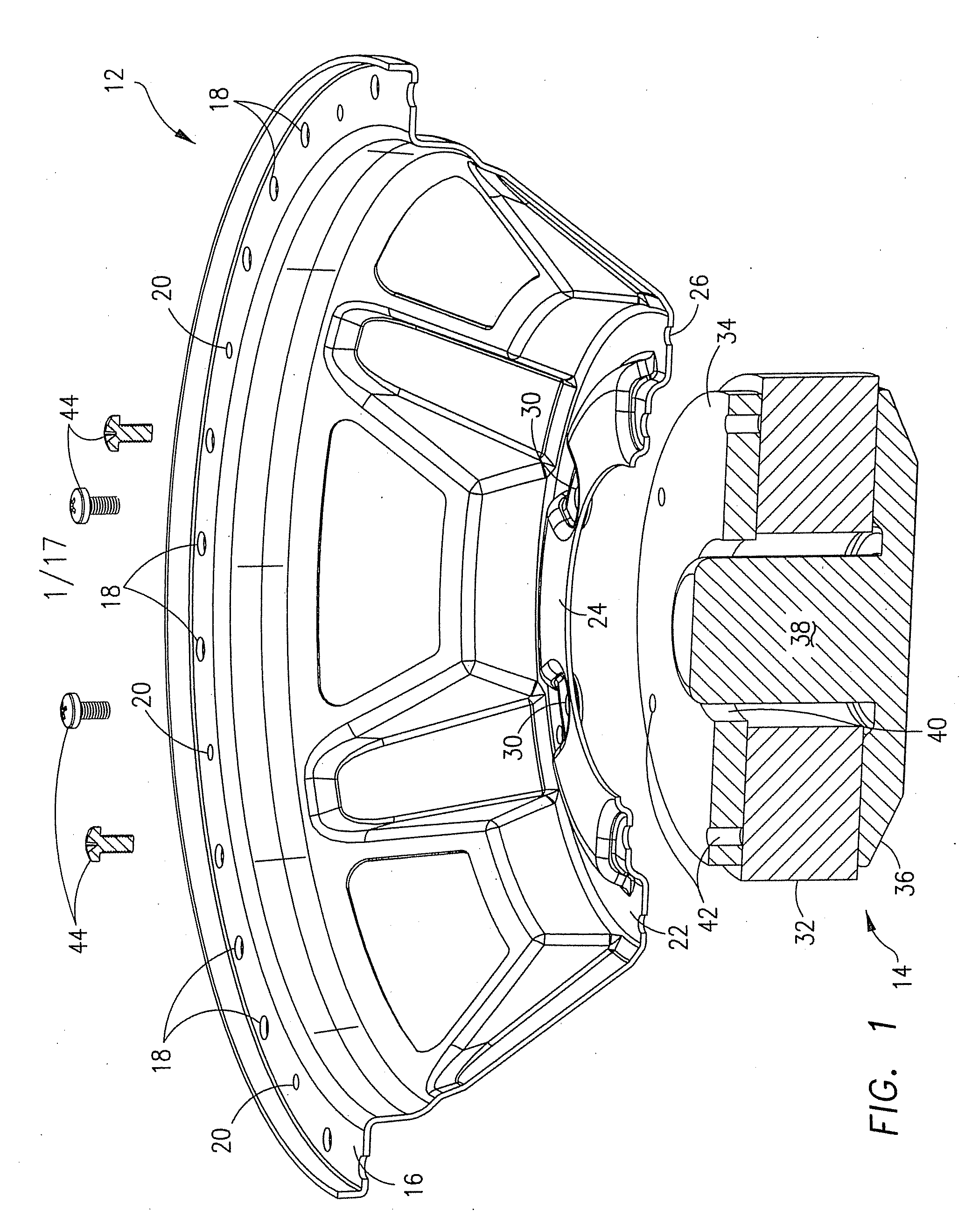 Loudspeaker with field replaceable parts and method of assembly