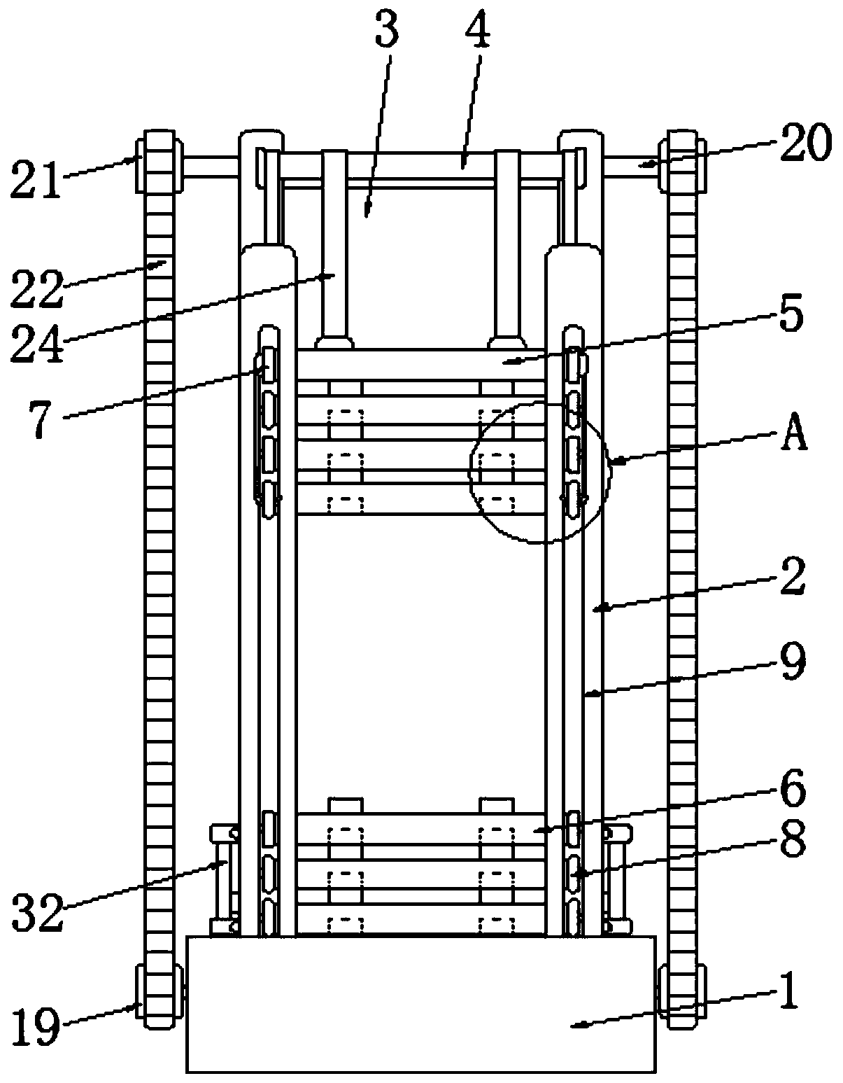Variable counterweight ratio counterweight system used for elevator