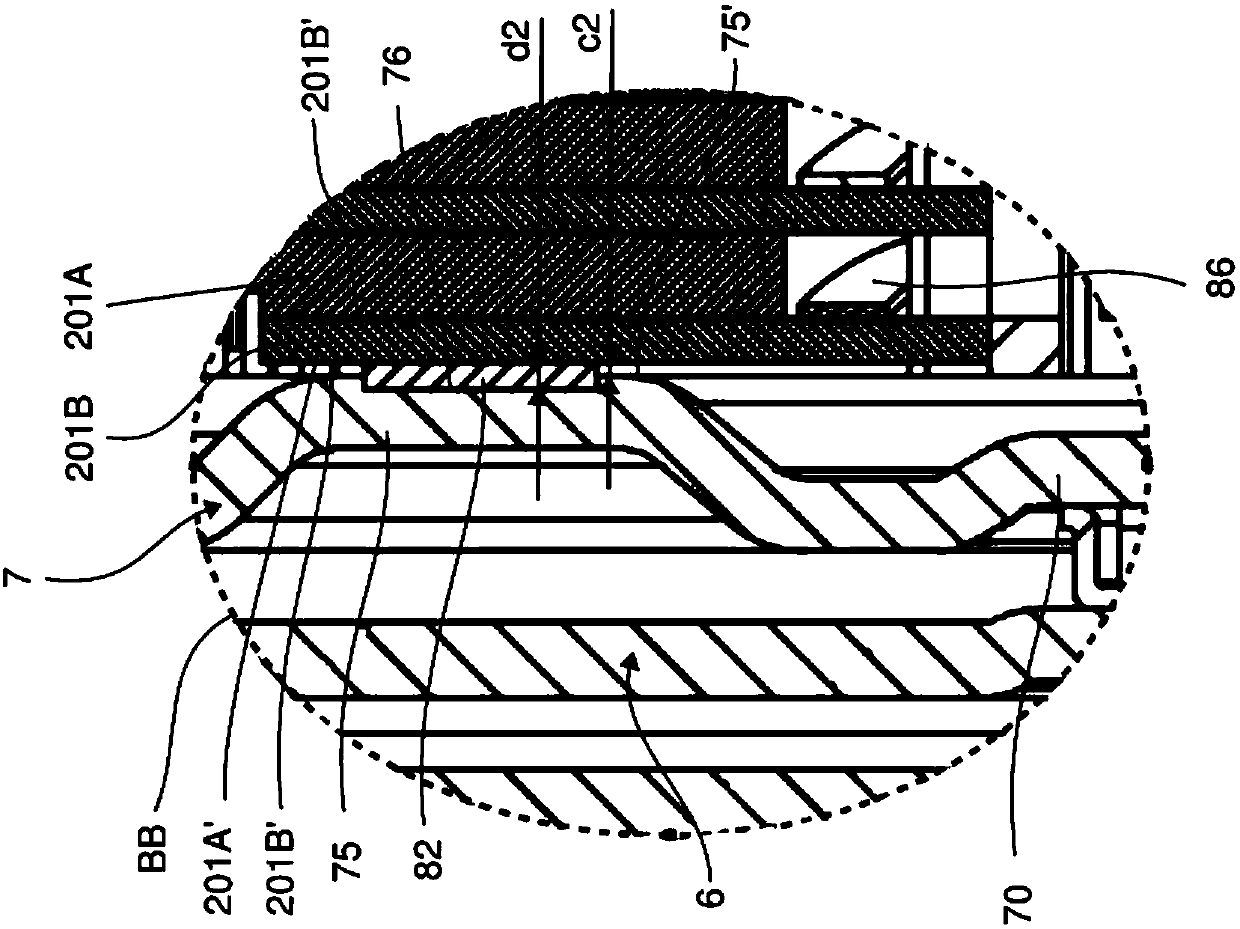 Clutch mechanism with plastic washers disposed between disc packs and reactors