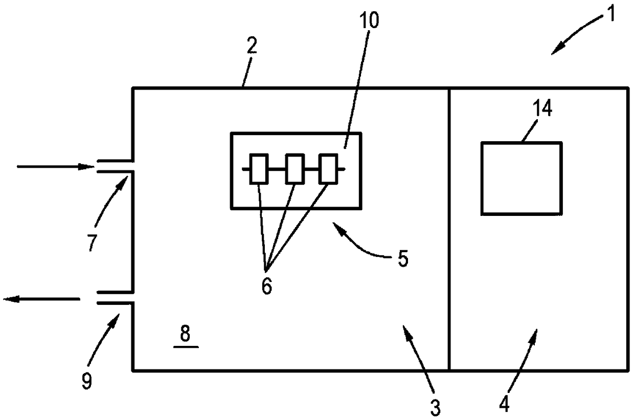 Power semiconductor module for a motor vehicle and motor vehicle