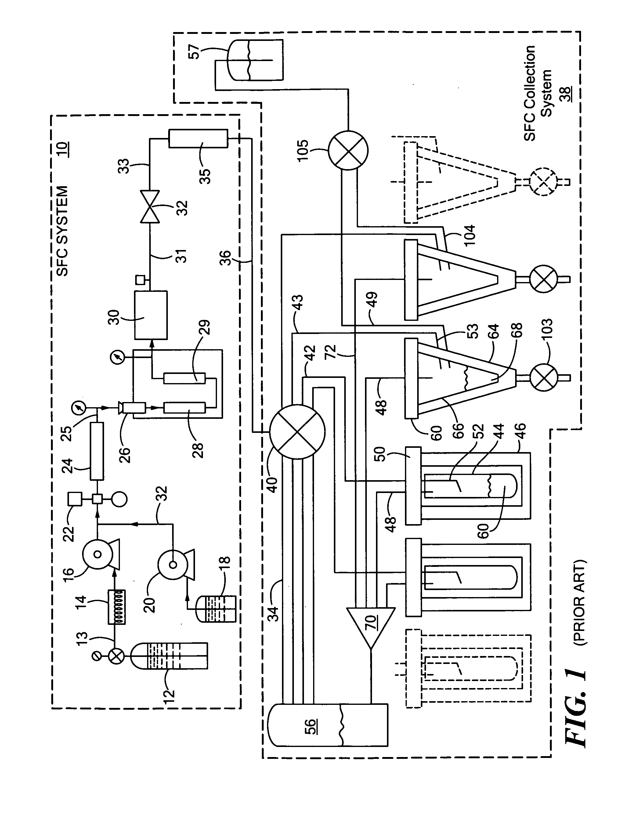Centrifugal fraction collection system and method