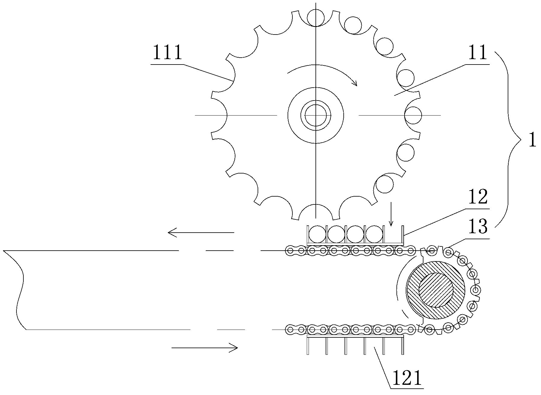 Method and device for automatically arranging, stacking and plastically packaging coin rolls