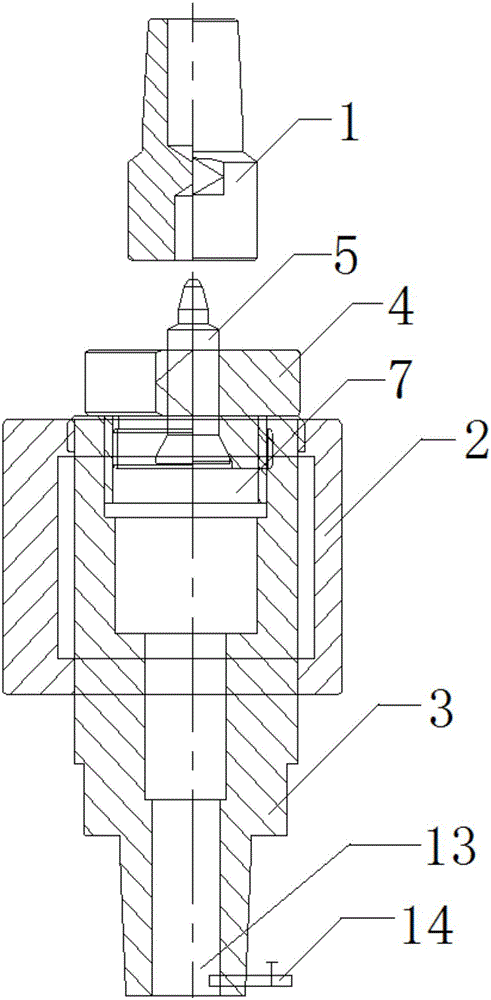 Electrode for projection welding of resistor