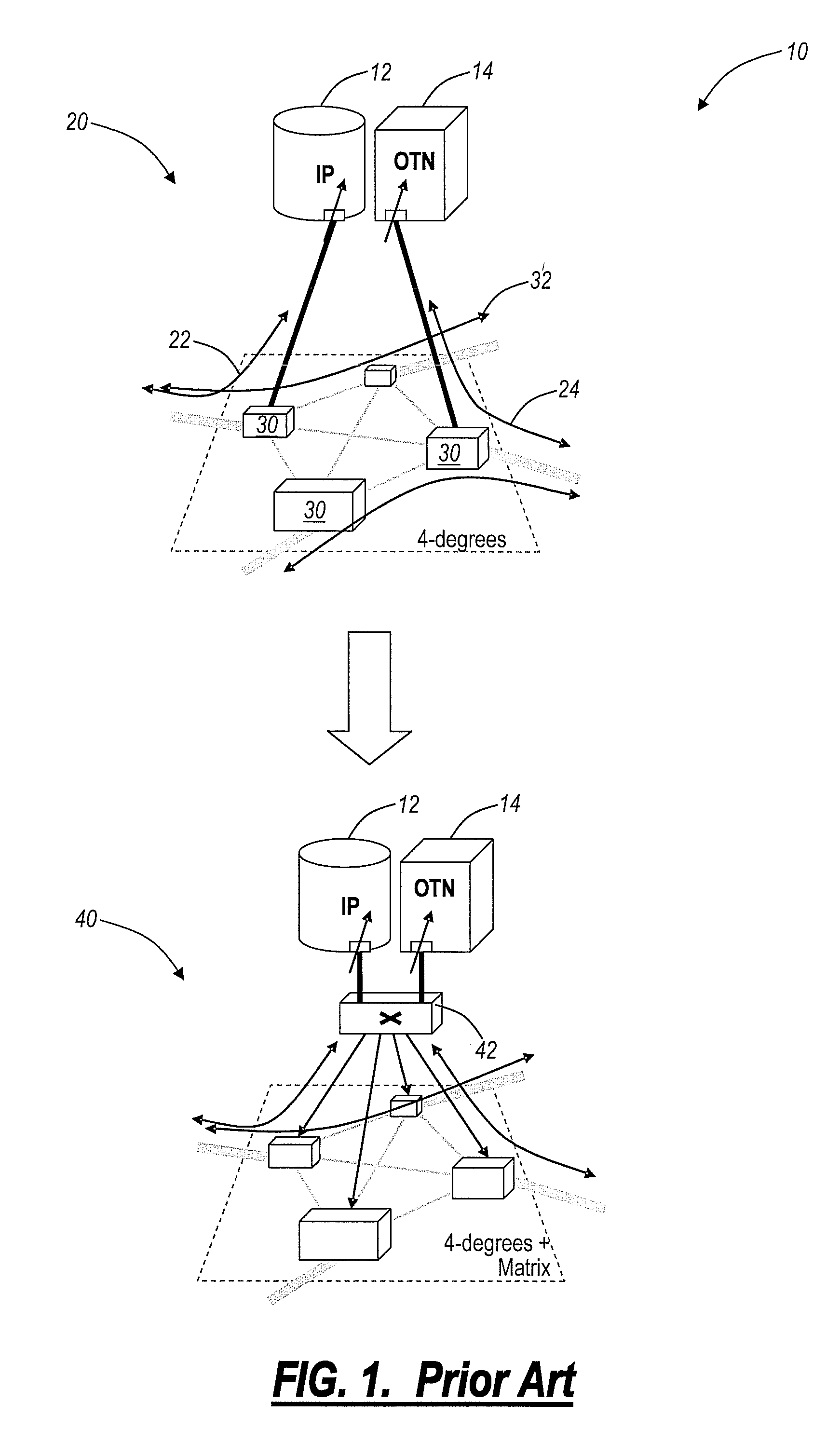 Directionless reconfigurable optical add-drop multiplexer systems and methods
