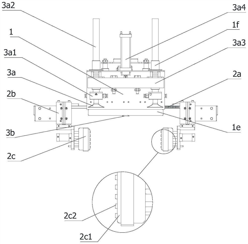 Robot polymorphic sorting terminal of intelligent logistics sorting line