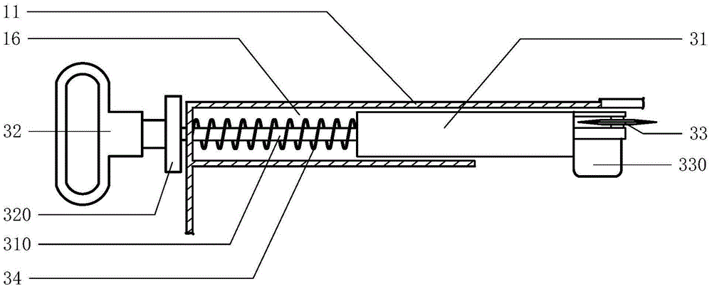 A plastic bottle cutting strip utilization device