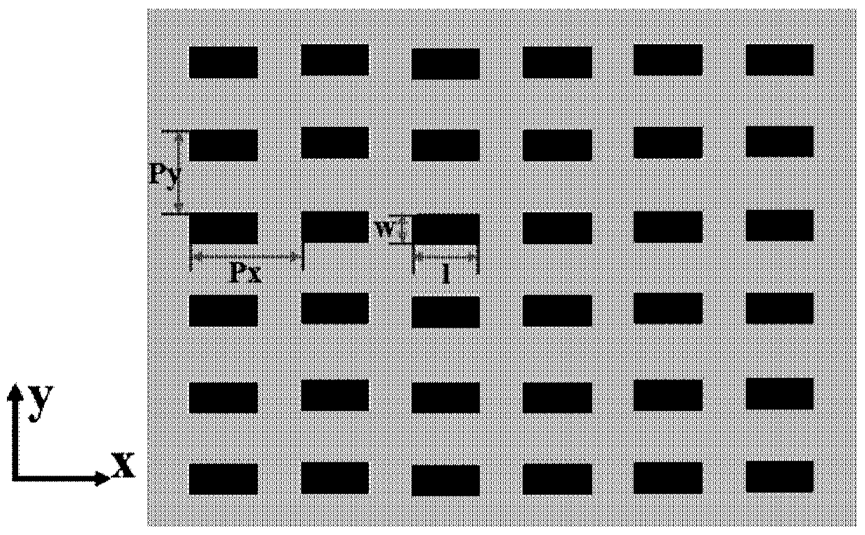 A space beam phase control device