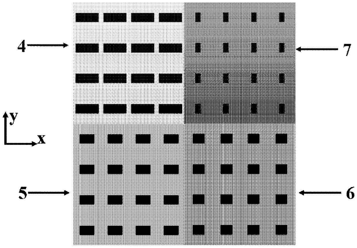 A space beam phase control device