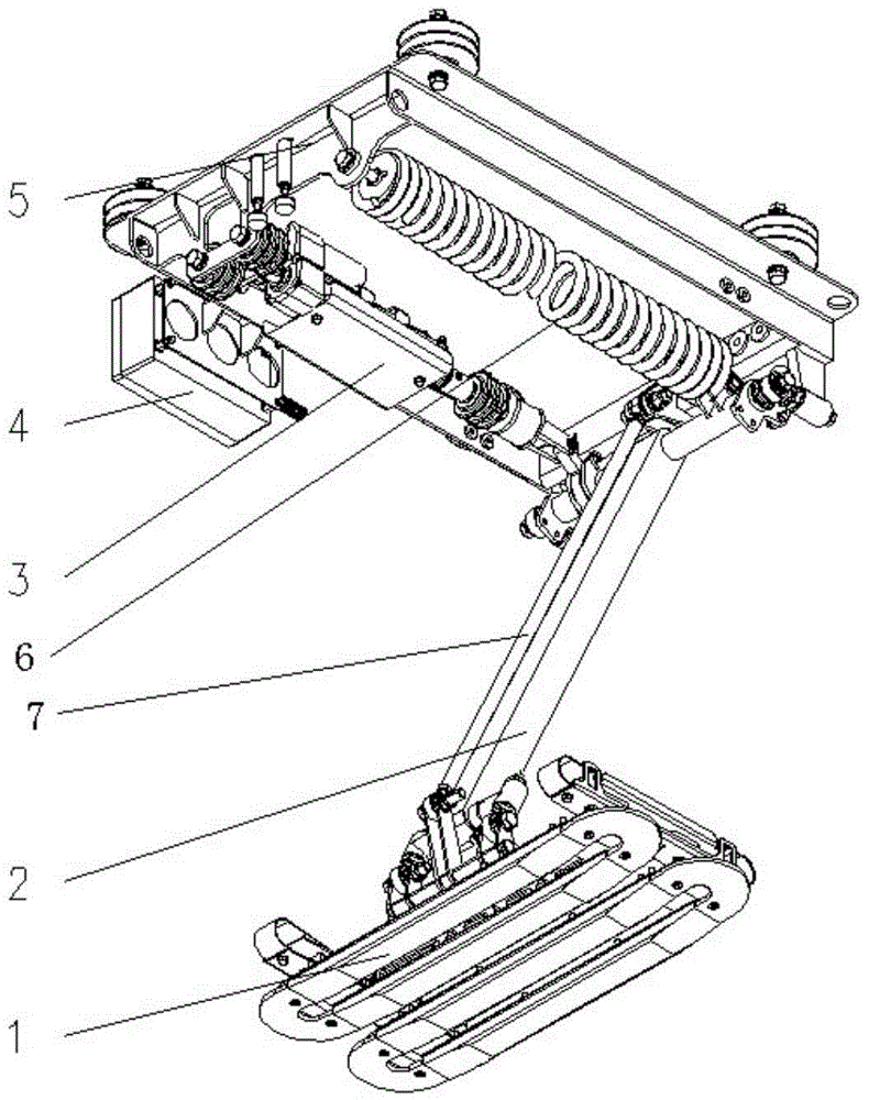 Charging device of energy-storage type electric vehicle