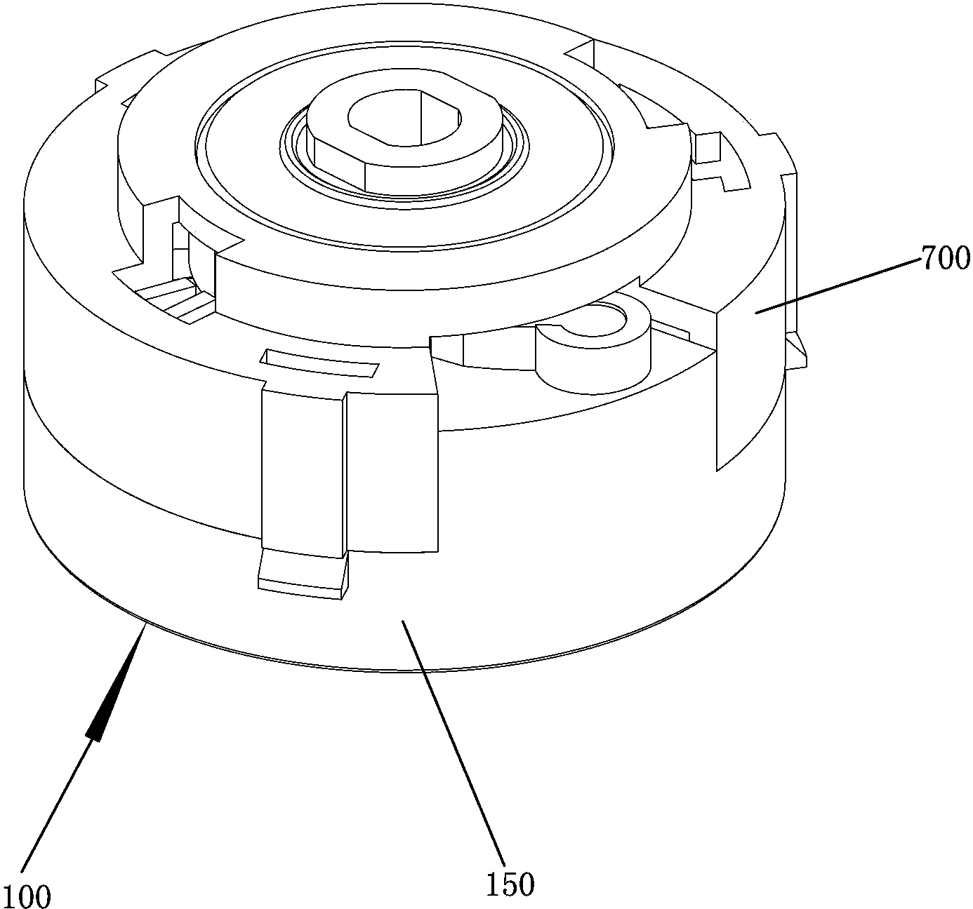 Button switching mechanism and shower head thereof