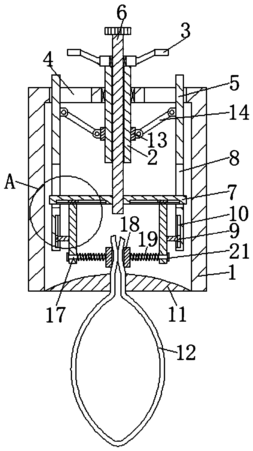 Laparoscopic hepatic portal occlusion device and application method