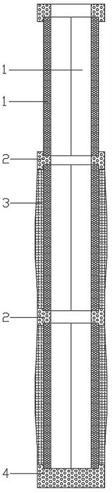 Integrated pipe pile and its vertical controller