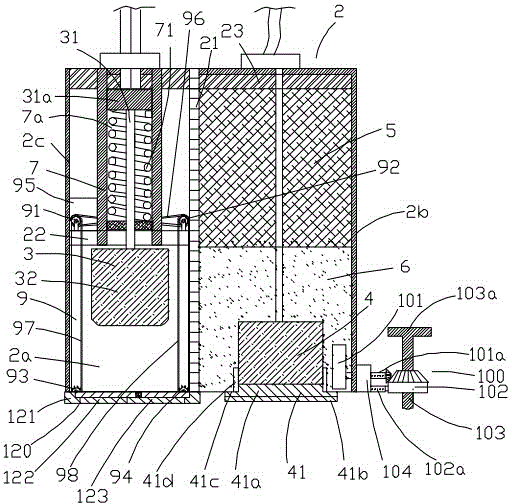 Low-strain dynamic monitoring device for underwater pile foundation
