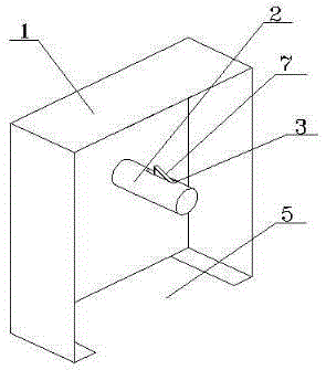 Cylinder toilet paper case capable of automatically alarming