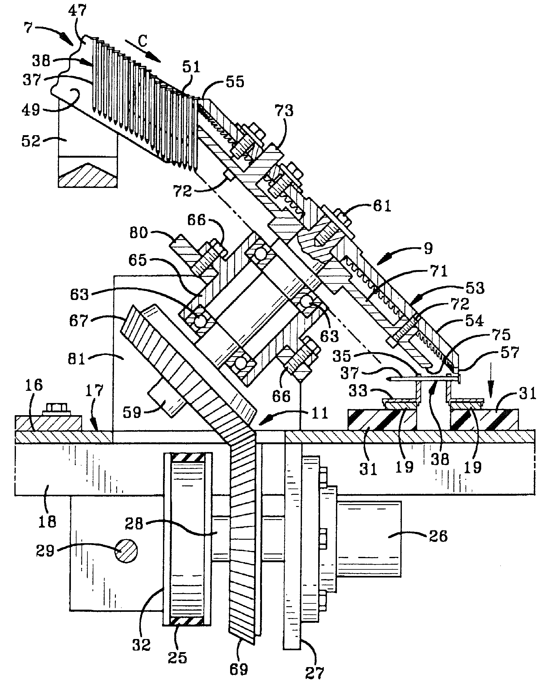 Method and apparatus for collating nails