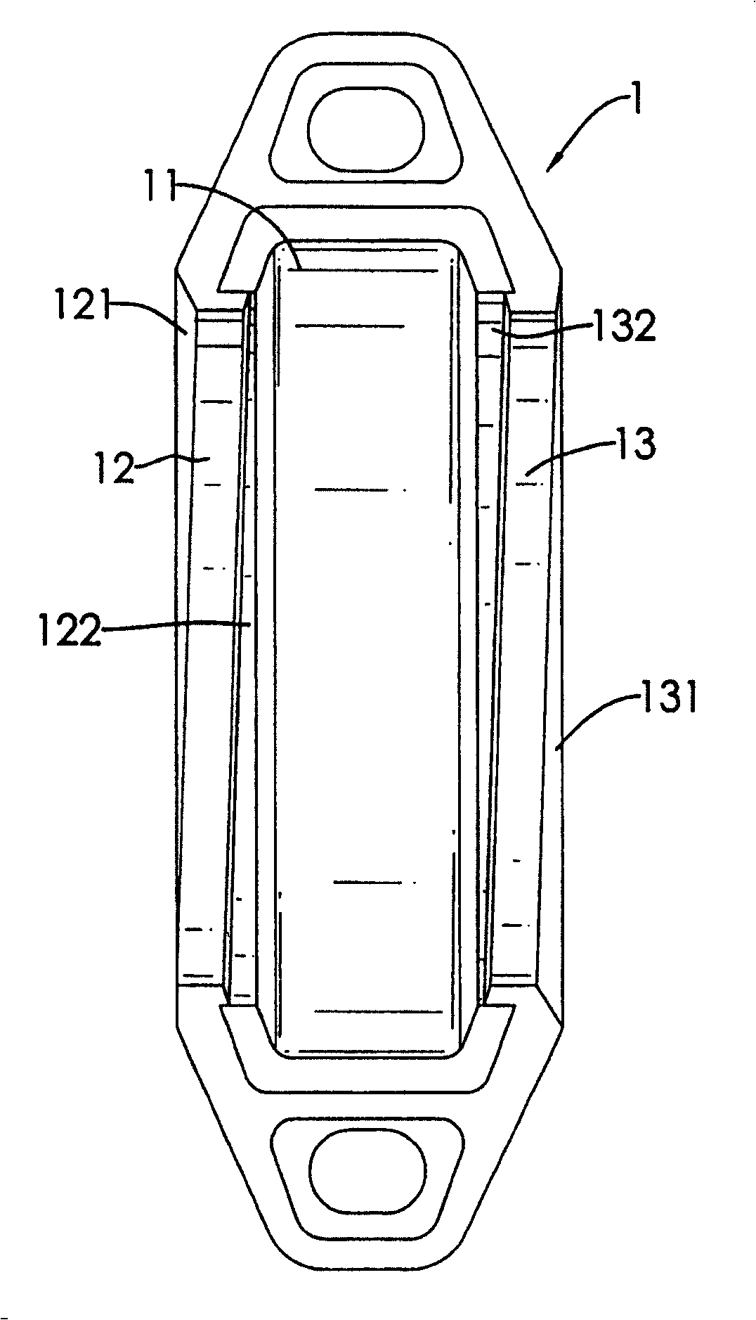 Method for confirming pipe joint width and pipe joint