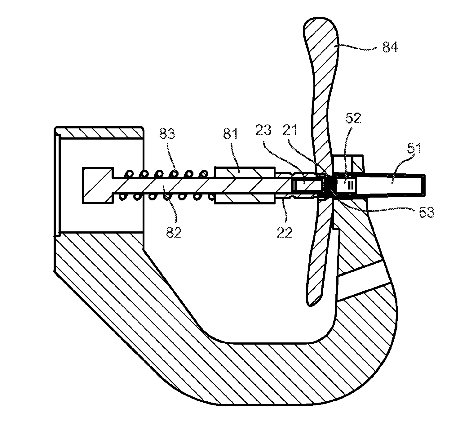Device for collecting a tissue sample from an animal