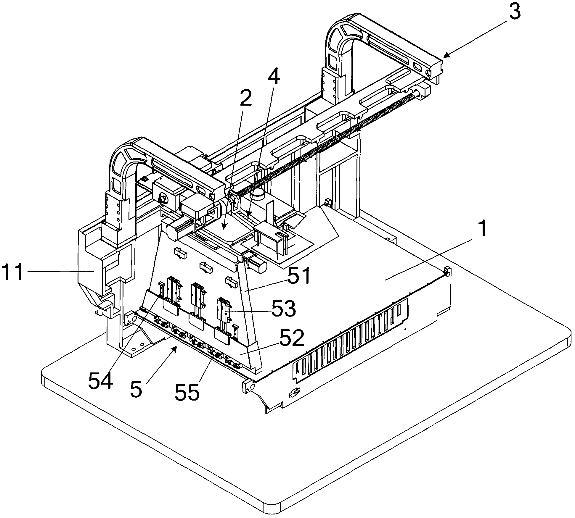 Shading mechanism for digital stereoscopic image enlarge-printing and equipment and method comprising the same