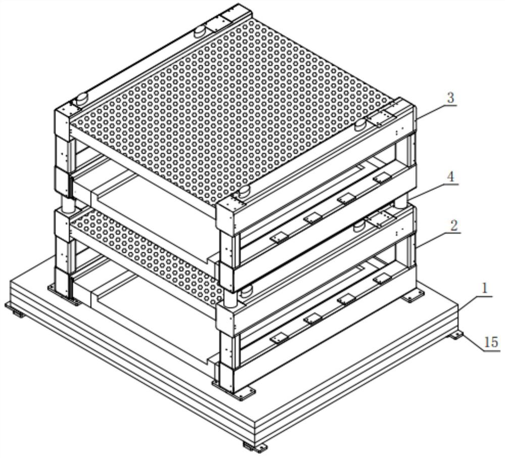 Straight material up-row bent frame with high-adaptability feeding for aluminum profiles and implementation method of straight material up-row bent frame