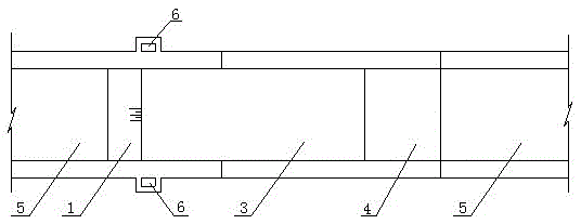 Bottom bent aeration facility