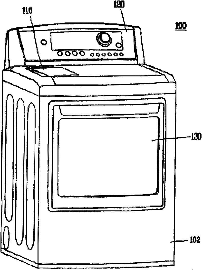 A clothing treatment device with door components