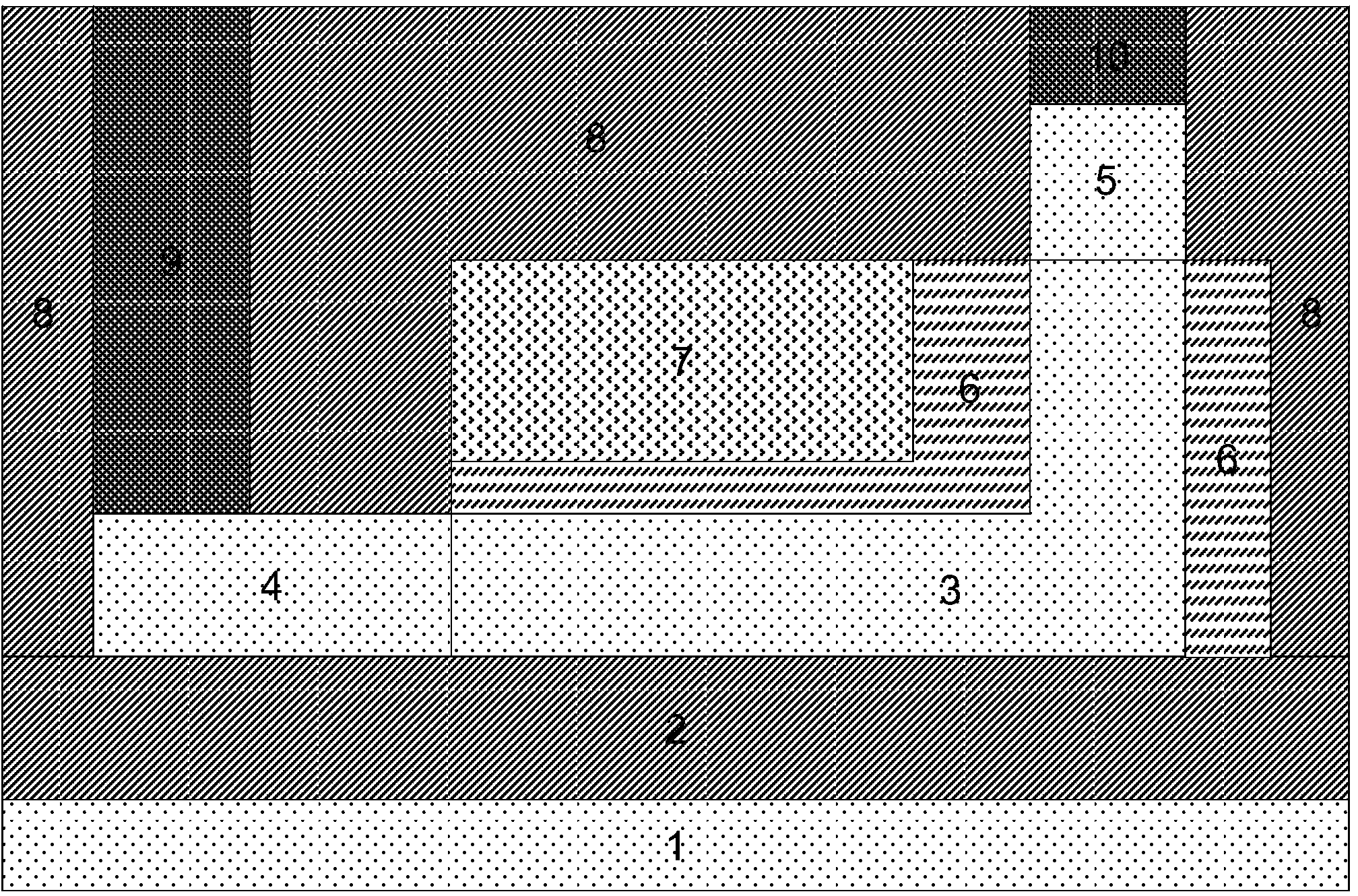 Folding gate-controlled L-shaped channel tunneling transistor low in leakage current