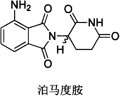 Method for preparing pomalidomide key intermediate