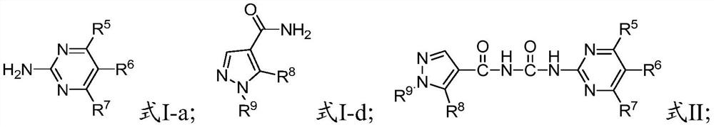 A kind of benzoyl pyrimidine urea compound and its preparation and application