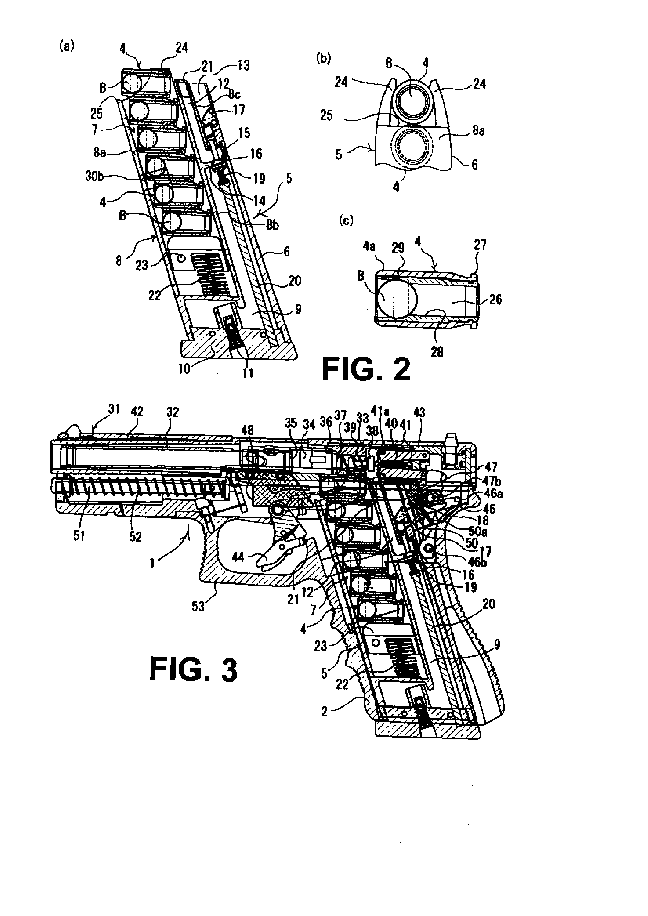 Cartridge-based air gun