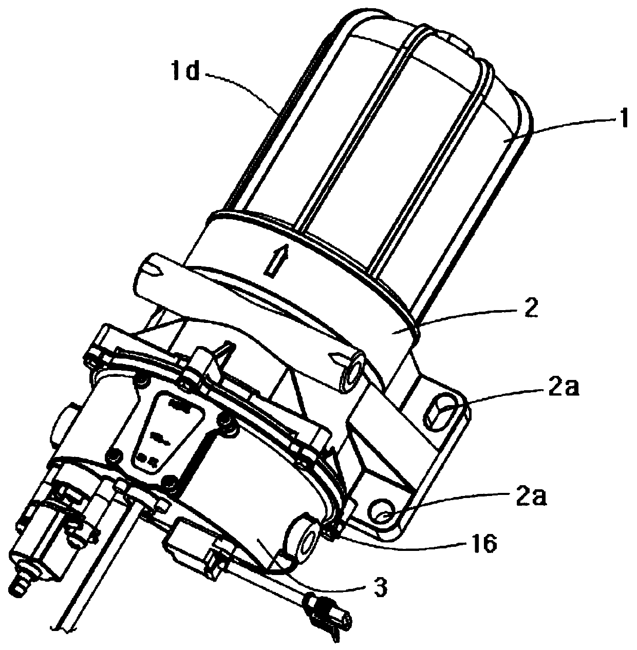Automatic emptying device for fuel oil