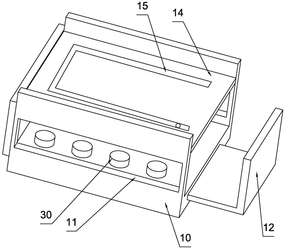 Mobile phone rear cover machining and fixing device