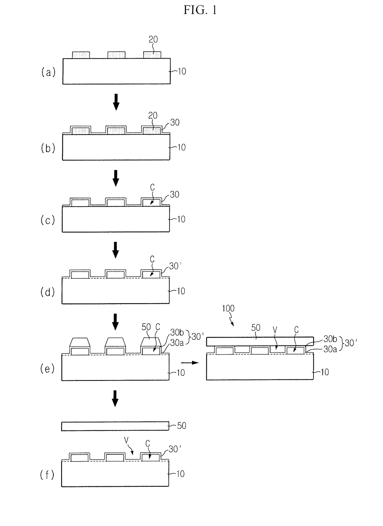 Semiconductor stacking structure, and method and apparatus for separating nitride semiconductor layer using same