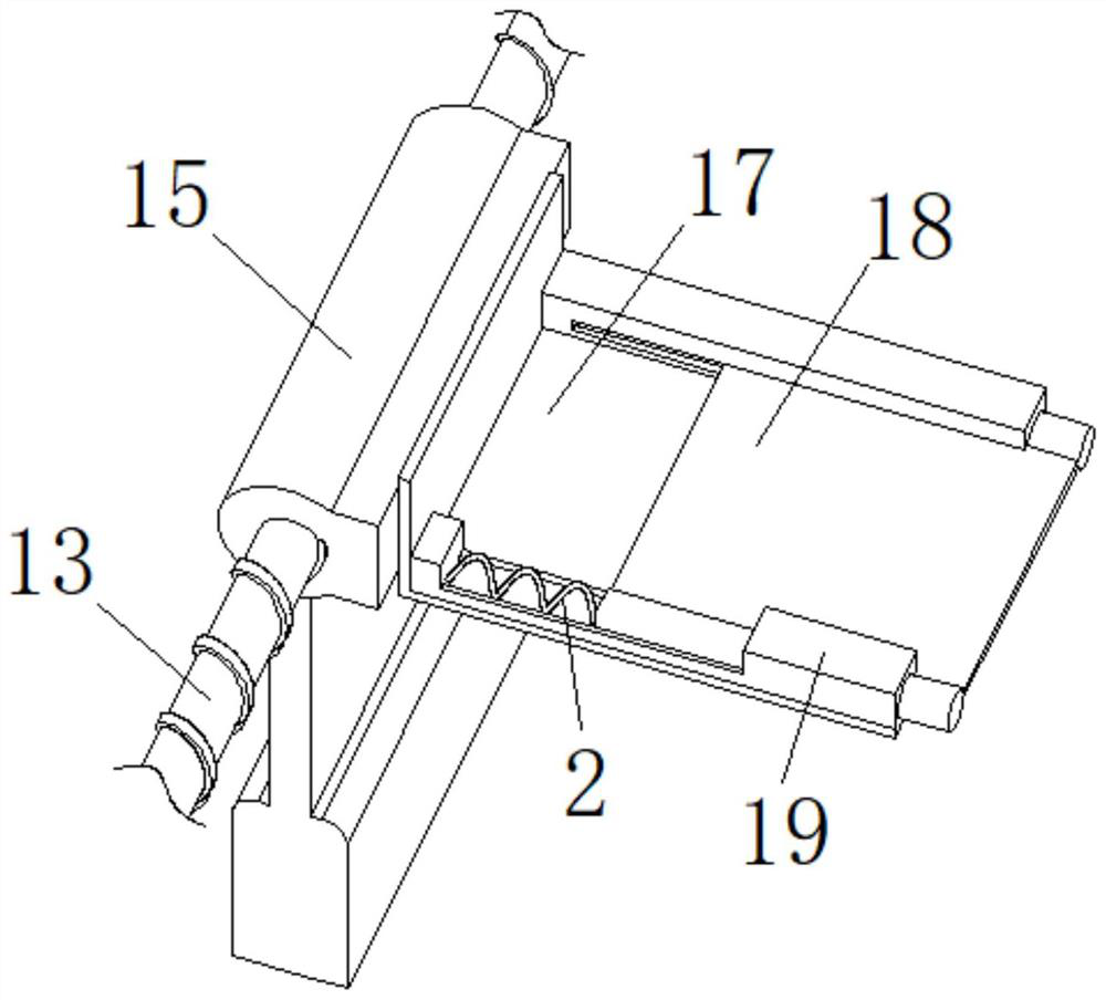 Macadamia nut shell opening device capable of preventing pulp from being damaged