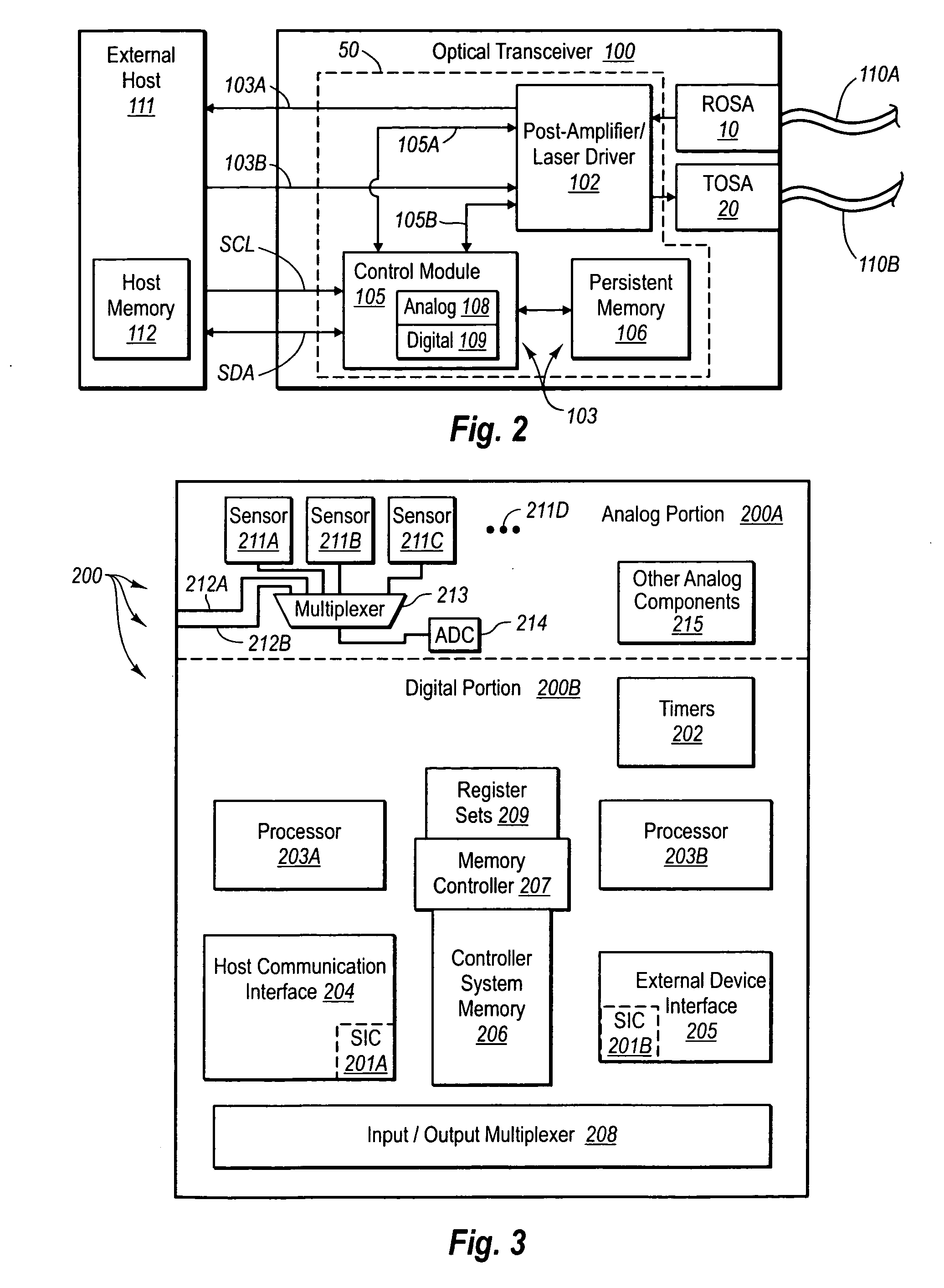 Calculation of laser slope efficiency in an optical transceiver module