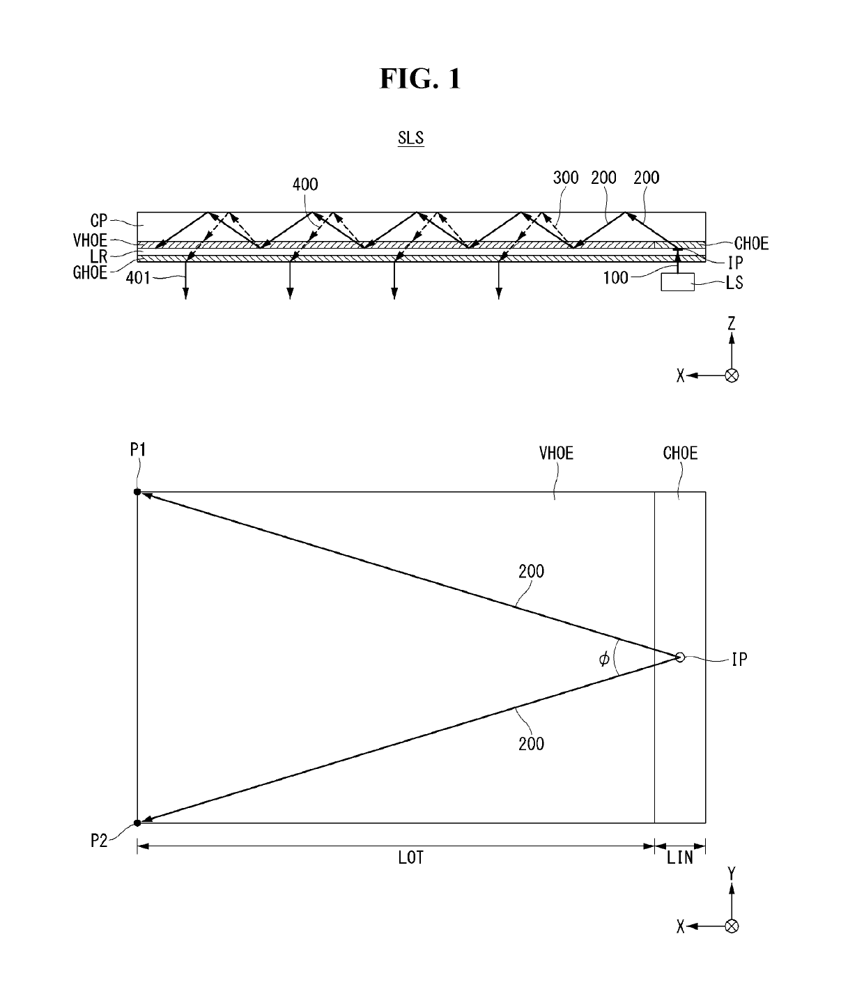 Flat panel display embedding optical imaging sensor