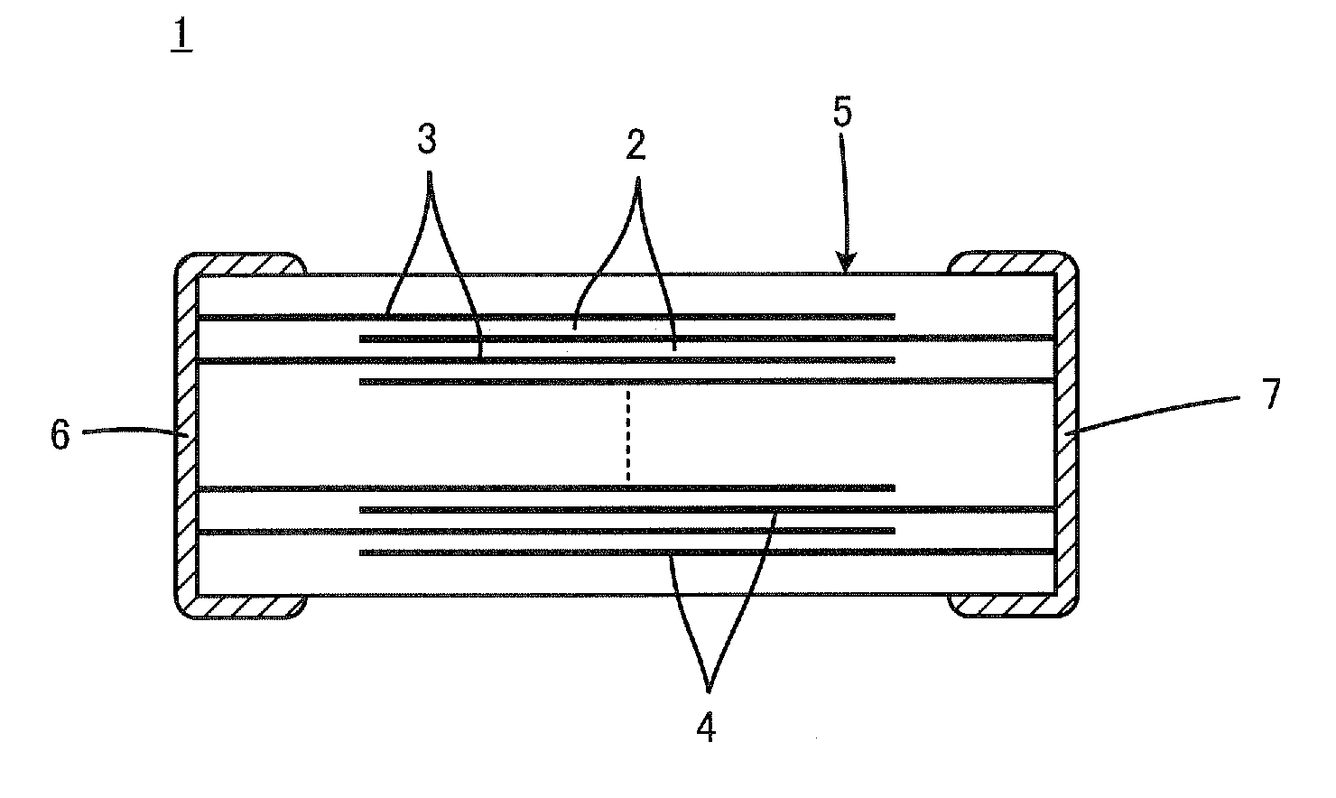 Dielectric ceramic and laminated ceramic capacitor