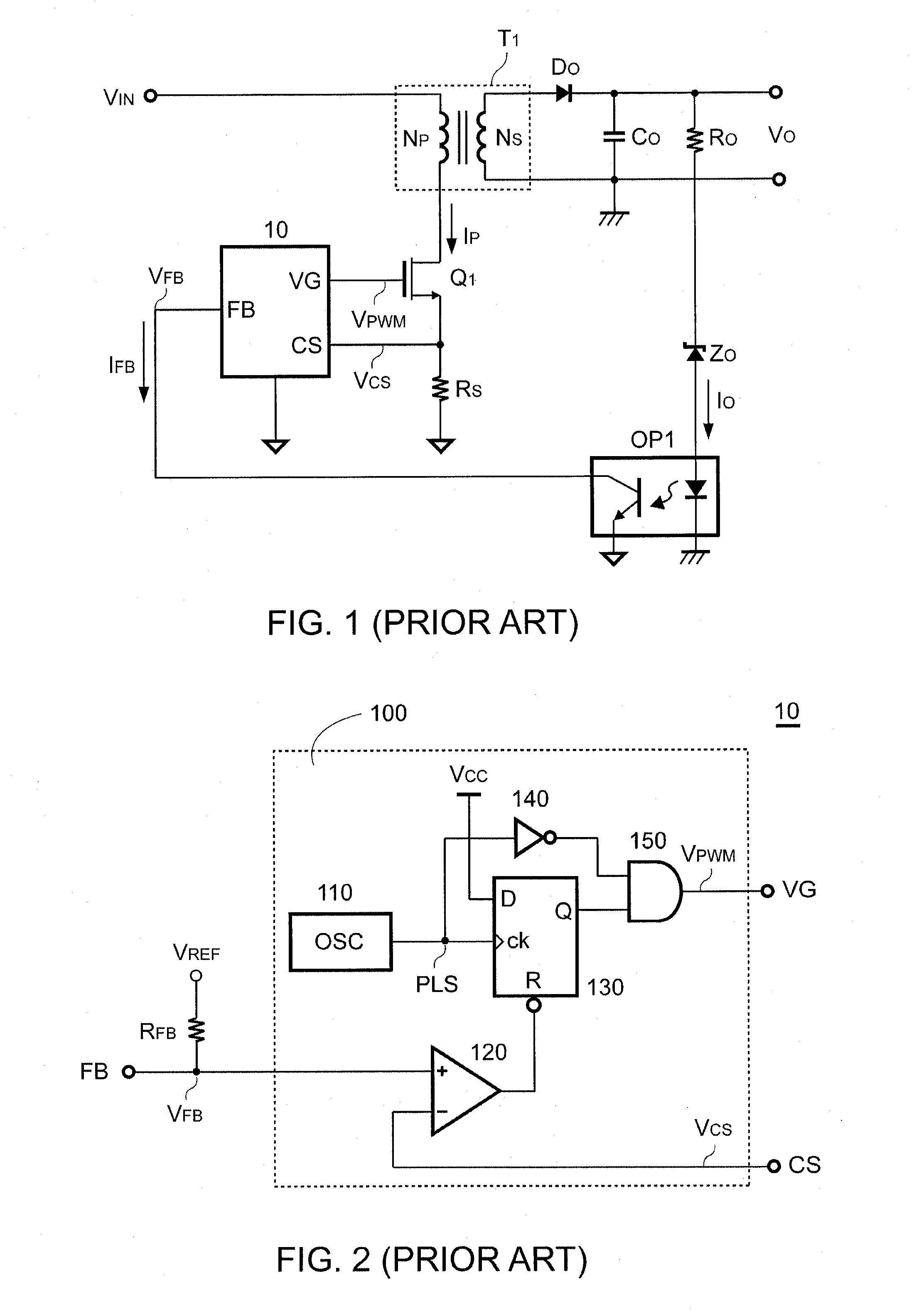Feedback circuit with feedback impedance modulation for improving power saving