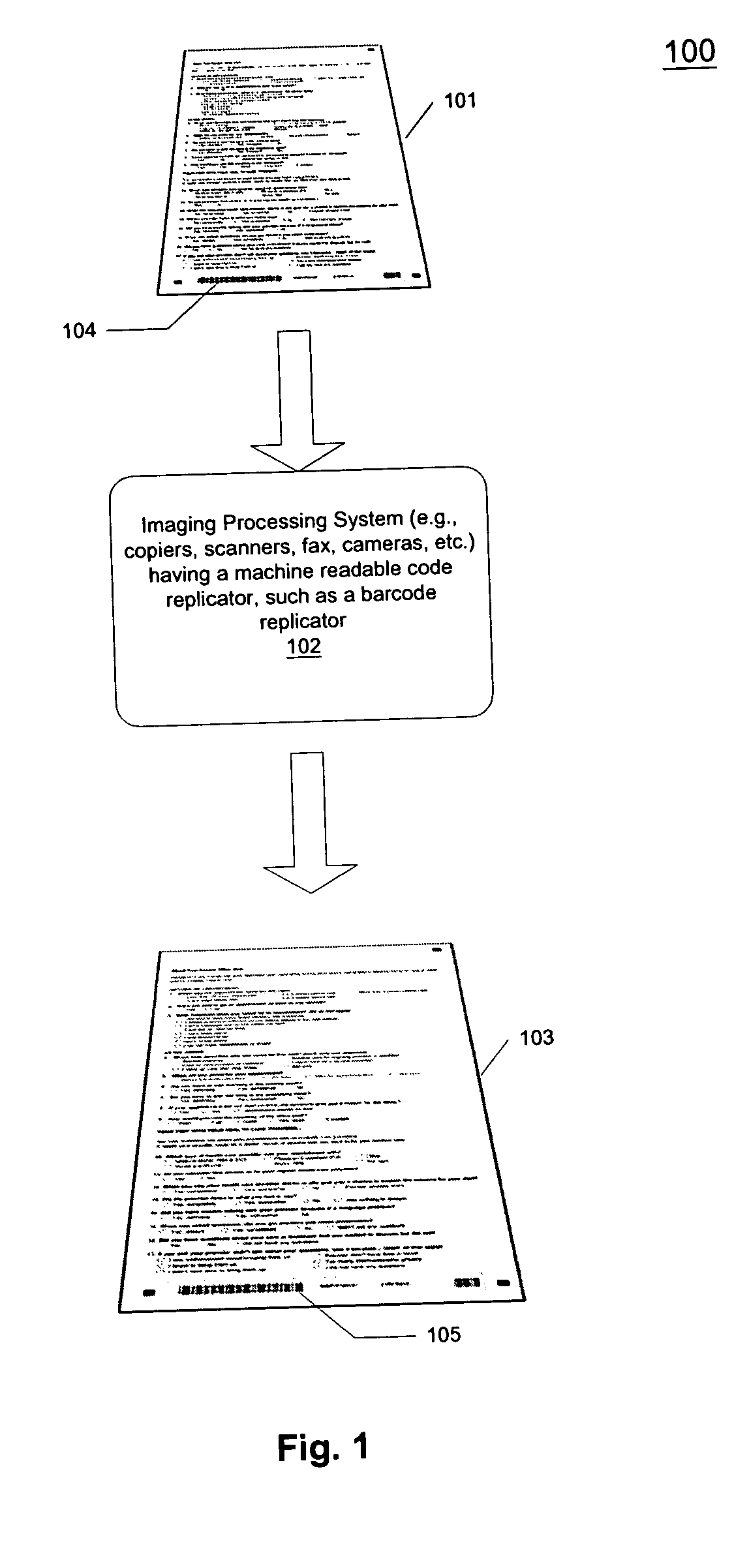 Automatic cleanup of machine readable codes during image processing