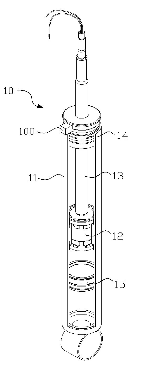 Sensor module comprising acceleration sensor and relative displacement sensor, damper and electronically controllable suspension system comprising the same, and method of controlling vehicle movement using the same