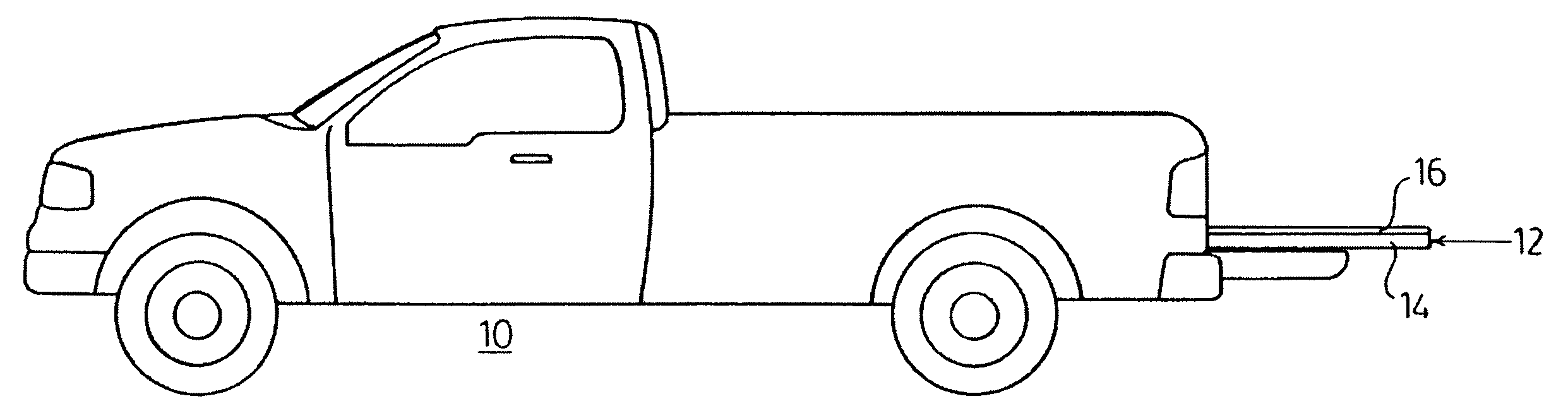 Sliding platform for a pick-up truck