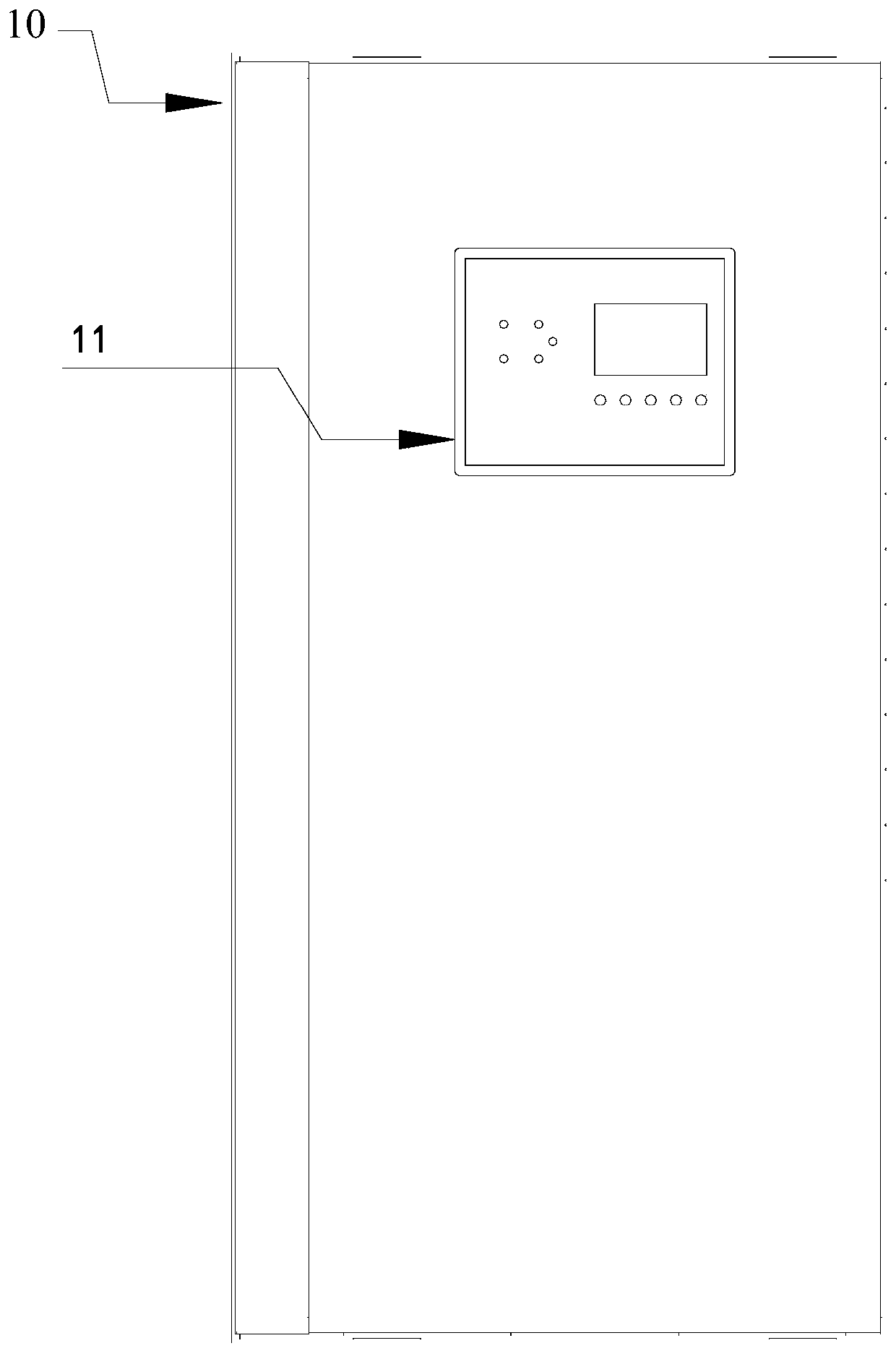 A switching device for realizing switching control of multiple power supply systems