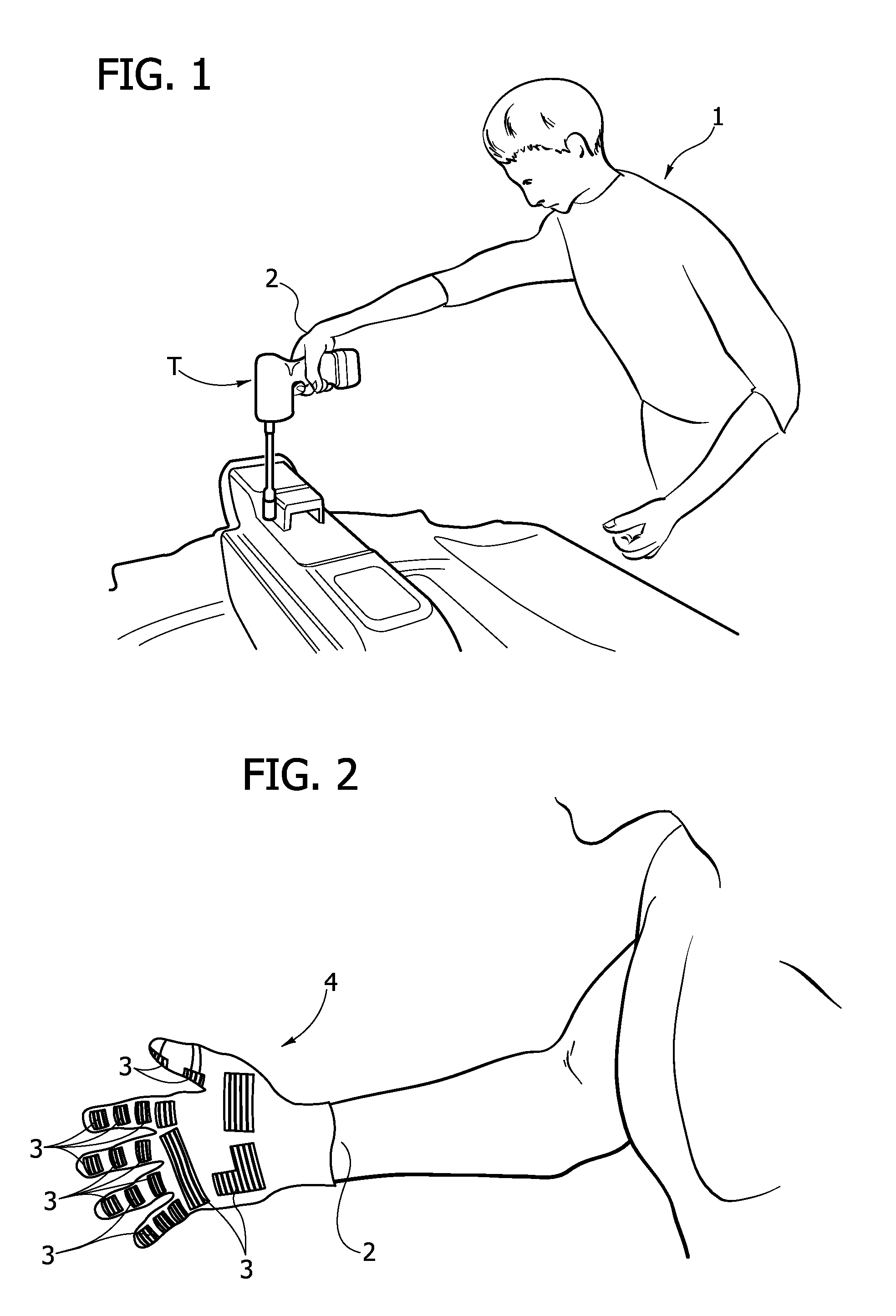 Method for designing a protective glove to be used in performing a cycle of manual operations in an industrial production line, and glove designed by this method