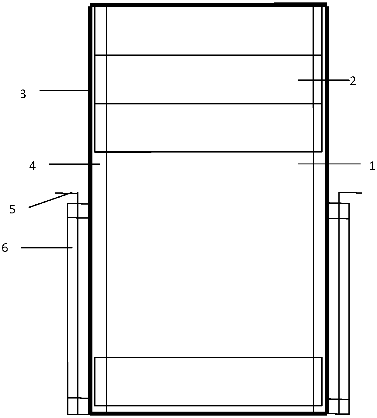 Detachable spill-proof water gate for test field