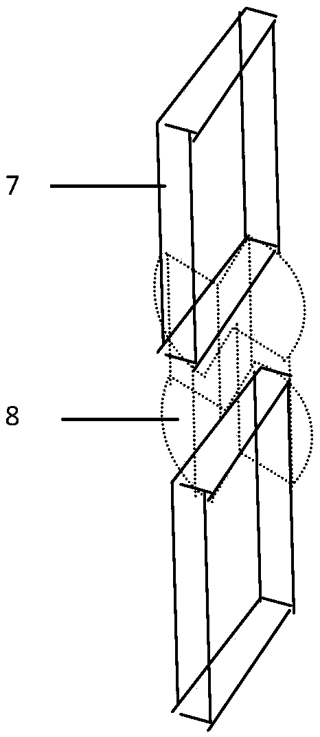 Detachable spill-proof water gate for test field